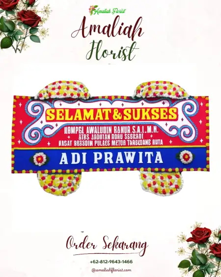 Papan Bunga Ucapan Selamat Buniayu